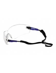 Bolle Viper Safety Glasses - Blue/Black Arms  Eye & Face Protection